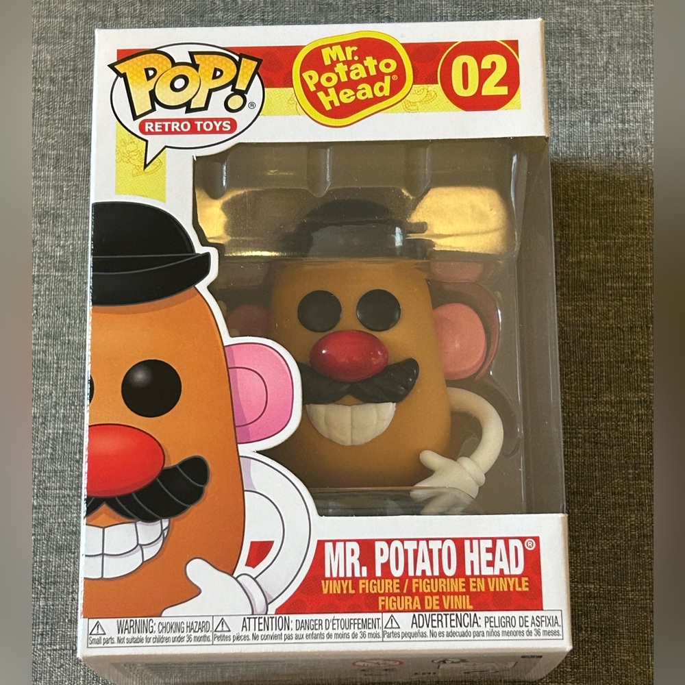 Mr. Potato Head Funko Pop Retro Toys #02 MIB Potatohead classic tuber